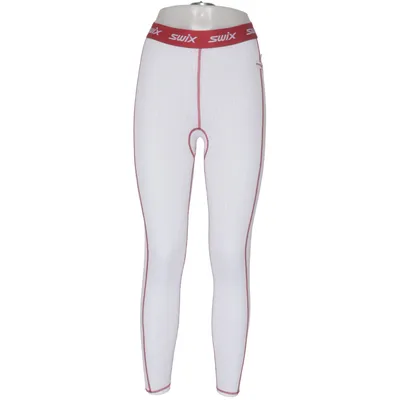 Base layer pants (White, Red) from Swix Polyester