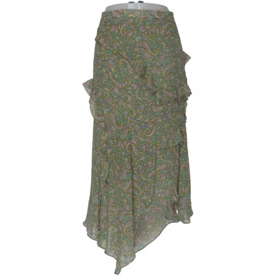 Kjol (Grön, Flerfärgad) från Veronica Beard Polyester, Silke