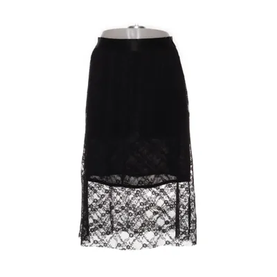 Skirt (Black) from Object Polyester