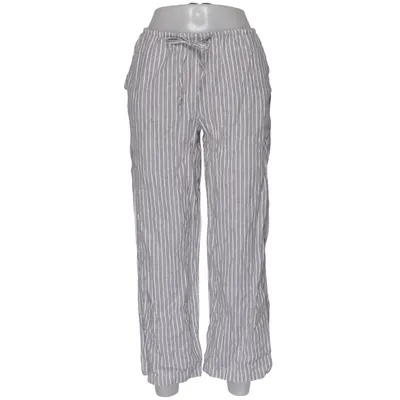 Pyjamasbyxor (Grå, Vit) från Gina Tricot Bomull, Linne