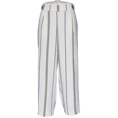Palazzo pants (White, Blue, Yellow) from Zara Trafaluc Collection Elastane, Polyester