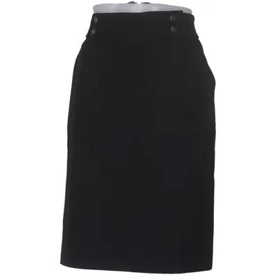 Bleistiftrock (Schwarz) von HMC Polyester, Wolle