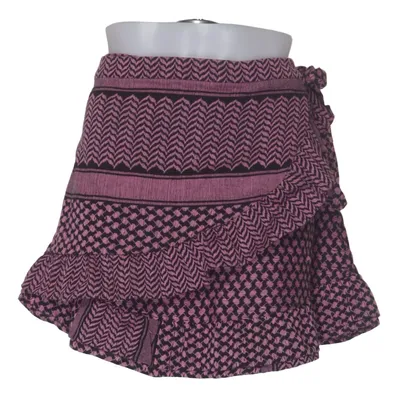 Skirt (Pink, Black) from Rough Studios Cotton