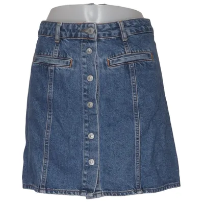 Denim skirt (Blue) from Pull & Bear Denim Cotton