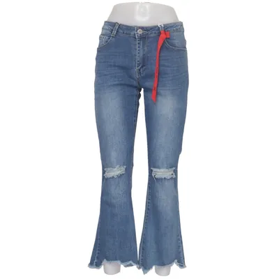 Spijkerbroek (Blauw) van Blue Rags Katoen, Elastaan, Polyester