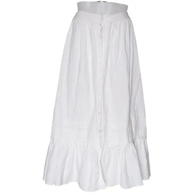 Jupe longue (Blanc) de MCO Coton