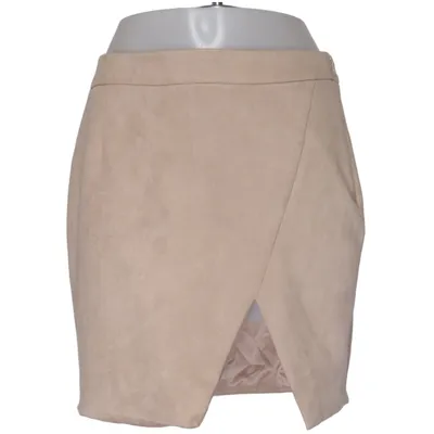 Jupe (Beige) de Hannalicious x NA-KD Élasthane, Polyester