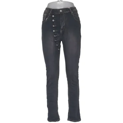 Jeans (Grå) fra Mozzaar Bomuld, Elastan
