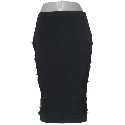 Jupe (Noir) de Moschino Jeans Coton, Élasthane, Polyamide