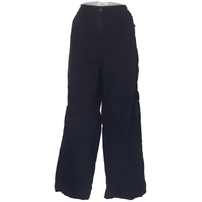 Pantalon cargo (Bleu) de Persona by Marina Rinaldi Coton, Élasthane