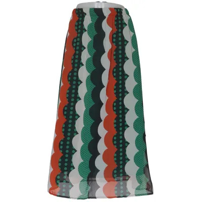 Jupe longue (Vert, Multicolore) de QuZu
