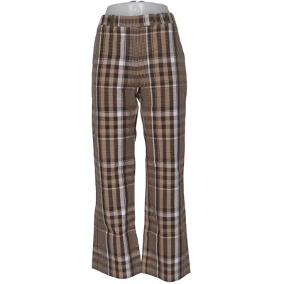 Broek (Bruin, Wit) van Arket Katoen