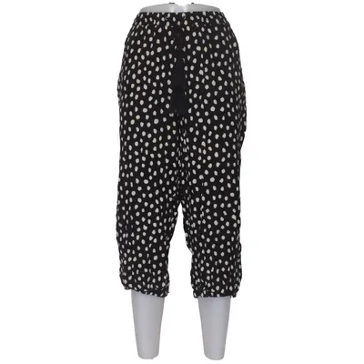 Driekwart broek (Zwart, Wit) van Samsa Collection Viscose