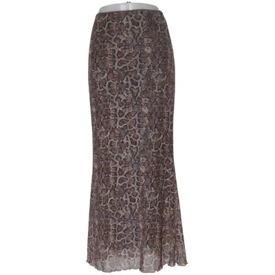 Jupe longue (Marron, Multicolore) de Reserved
