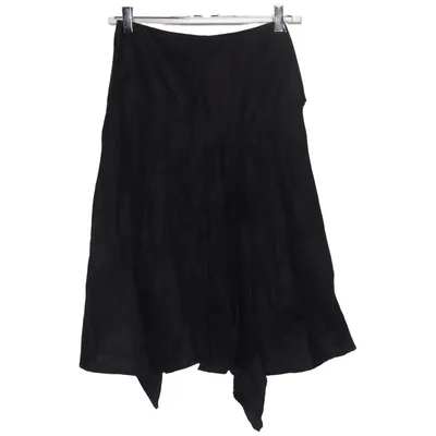 Kjol (Svart) från Giordano Ladies Bomull, Elastan