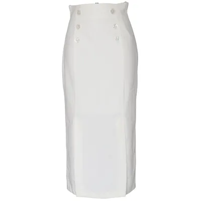 Maxi skirt (White) from Lierac