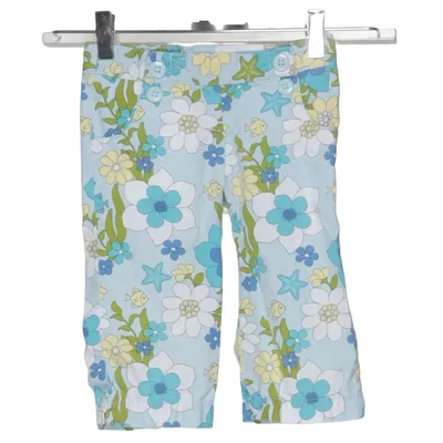 Pants (Blue, Multicolored) from Gymboree Cotton