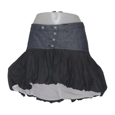 Rok (Blauw, Grijs) van Michiko Koshino Katoen, Elastaan, Polyester