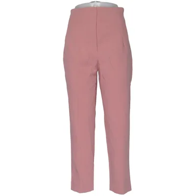 Suit pants (Pink) from Zara Elastane, Polyester, Viscose