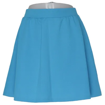 Kjol (Blå) från Stretch Bomull, Elastan, Polyester