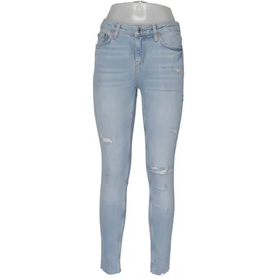 Spijkerbroek (Blauw) van Zara Katoen, Elastaan