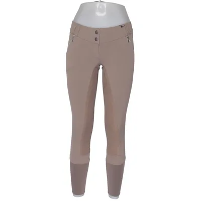 Ridbyxor (Beige) från Hööks Bomull, Elastan, Polyester