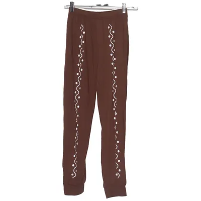 Pajama pants (Brown, White) from Christmas Cotton
