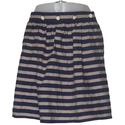Kjol (Blå, Beige) från Maison Kitsuné Bomull
