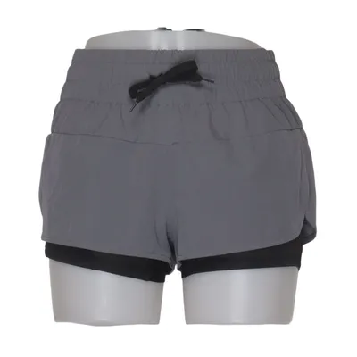 Short de sport (Gris, Noir) de OTP Élasthane, Polyester