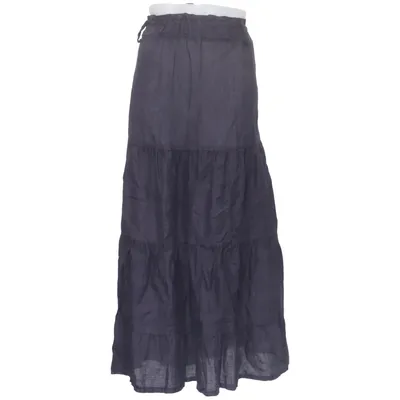 Maxi skirt (Gray) from Made in italy Linen
