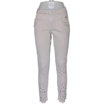 Jeans (Beige) from Tredy Cotton, Elastane, Polyester