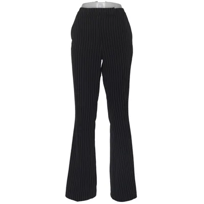 Suit pants (Black, White) from NA-KD Reborn Polyester