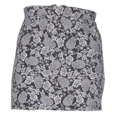 Nederdel (Sort, Hvid) fra Neu Style Bomuld, Elastan