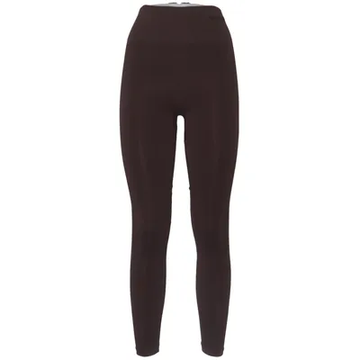 Sportleggings (Braun) von Hummel Elasthan, Polyamid