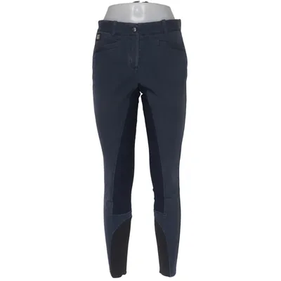 Breeches (Blue, Black) from Equiline Cotton, Elastane, Polyamide