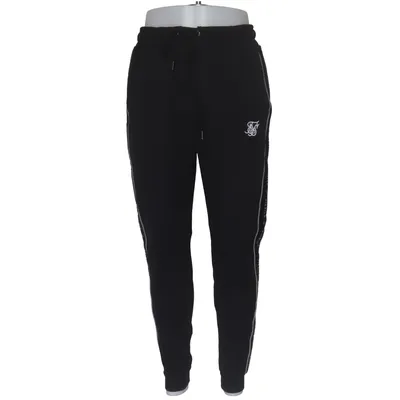 Joggingbroek (Zwart) van SikSilk Katoen, Elastaan, Polyester