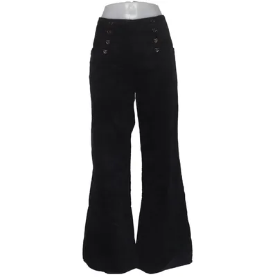 Pantalon en velours (Noir) de Voodoo Vixen Coton, Élasthane