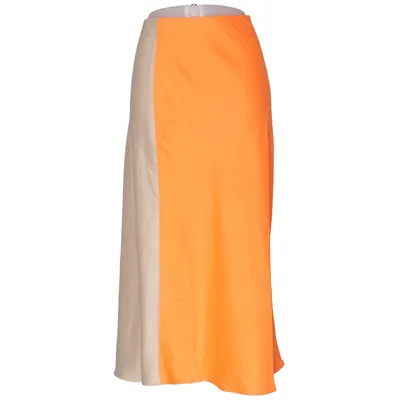 Långkjol (Beige, Orange) från YAS Polyester