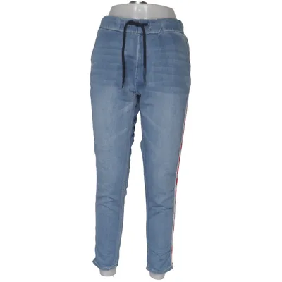 Treggings (Blue, Red, White) from Nostalgia Cotton, Elastane, Polyester