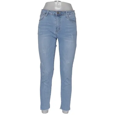 Jeans (Blå) fra Shiny Design Bomuld, Elastan, Polyester
