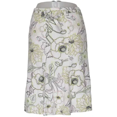 Jupe (Blanc, Multicolore) de Westerlind Lin, Viscose
