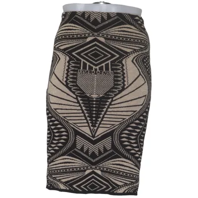Nederdel (Sort, Beige) fra Hera Collection Akryl, Metallfiber, Polyester, Viscose