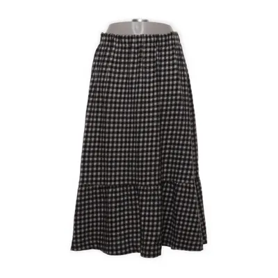 Långkjol (Svart, Vit) från Madewell Bomull, Elastan, Polyester