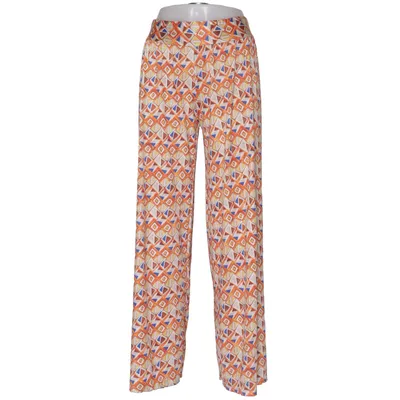 Pantalon patte d'éléphant (Orange, Bleu, Multicolore) de Julia Wang Élasthane, Polyester