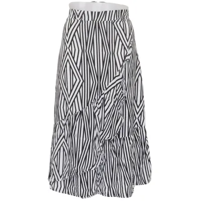 Jupe (Noir, Blanc) de Limited Edition KappAhl Polyester, Viscose
