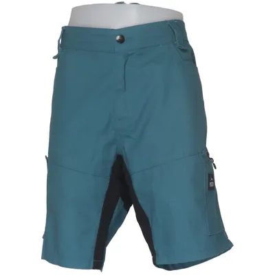 Short d'extérieur (Bleu, Noir) de Protech Coton, Élasthane, Polyamide, Polyester