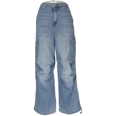 Cargo broek (Blauw) van Divided by H&M Katoen, Polyester