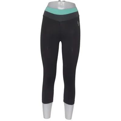 Sports tights (Black, Turquoise) from Gococo Elastane, Polyester