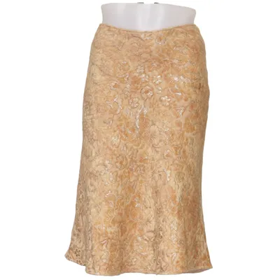 Rok (Beige) van Paul & Joe Katoen, Metallvezel, Zijde, Viscose