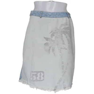 Denim skirt (Blue) from Only Jeans Wear Cotton, Elastane, Polyester